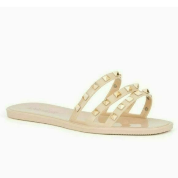 Olivia Miller Shoes - Olivia Miller Rio Jelly Nude-8